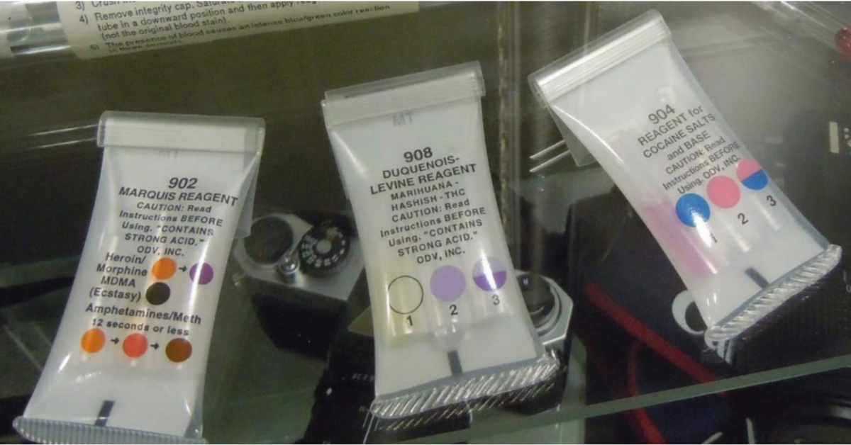 kits de teste colorimétricos